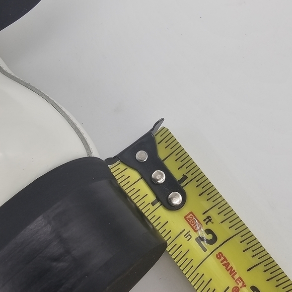 Jeffrey Campbell Emry Chelsea Boots Pointed Toe Side Panel White Leather Size 6 - Picture 16 of 16